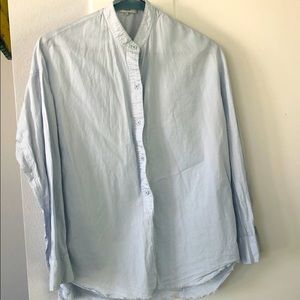 Raw edged Vince blouse